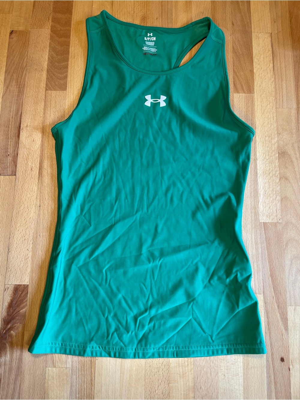 Under Armour Women's Teal Racerback Performance Tank